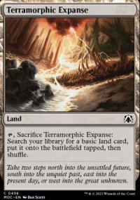 Terramorphic Expanse - March of the Machine Commander Decks