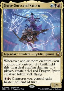 Goro-Goro and Satoru 1 - March of the Machine Commander Decks