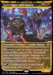 Goro-Goro and Satoru 2 - March of the Machine Commander Decks