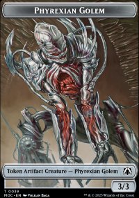 Phyrexian Golem - March of the Machine Commander Decks