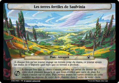 Les terres fertiles de Saulvinia - 