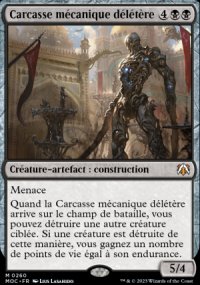 Carcasse mcanique dltre - 