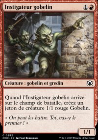 Instigateur gobelin - 