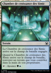 Chambre de croissance des Simic - 