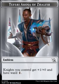 Emblem Teferi Akosa Of Zhalfir - 