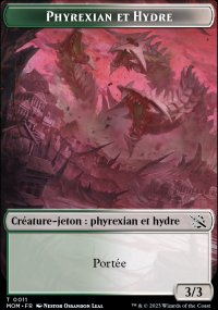 Jeton Phyrexian et Hydre - 