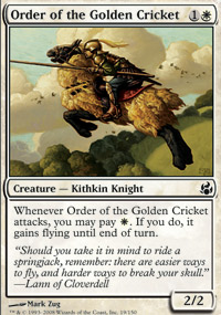 Order of the Golden Cricket - Morningtide