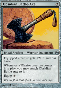 Obsidian Battle-Axe - 