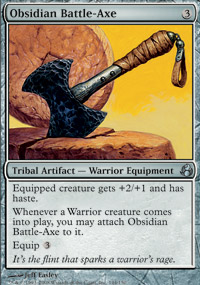 Obsidian Battle-Axe - 