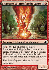 Shamane solaire flamboyante - 