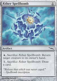 Aether Spellbomb - Mirrodin