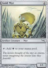 Gold Myr - Mirrodin