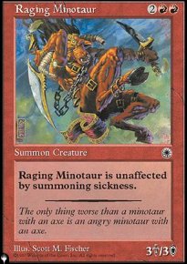 Minotaure enrag - Mystery Booster 2