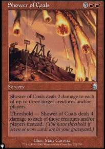 Douche de charbons ardents - Mystery Booster 2