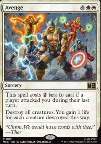 Avenge - Marvel Super Heroes Commander Decks