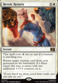 Heroic Return - Marvel Super Heroes Commander Decks