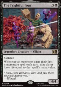 The Frightful Four - Marvel Super Heroes Commander Decks