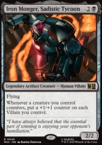 Iron Monger, Sadistic Tycoon - Marvel Super Heroes Commander Decks