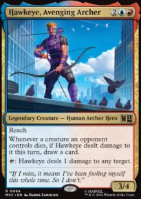 Hawkeye, Avenging Archer - Marvel Super Heroes Commander Decks