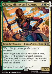 Okoye, Mighty and Adored - Marvel Super Heroes Commander Decks