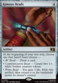 Kimoyo Beads - Marvel Super Heroes Commander Decks