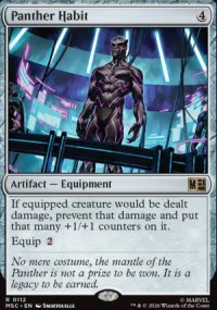 Panther Habit - Marvel Super Heroes Commander Decks