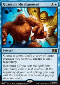 Quantum Misalignment - Marvel Super Heroes Commander Decks
