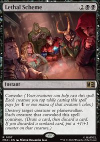 Lethal Scheme - Marvel Super Heroes Commander Decks