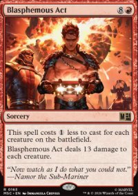 Blasphemous Act - Marvel Super Heroes Commander Decks