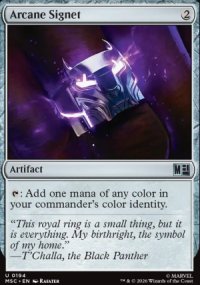 Arcane Signet - Marvel Super Heroes Commander Decks