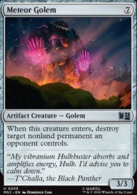 Meteor Golem - Marvel Super Heroes Commander Decks