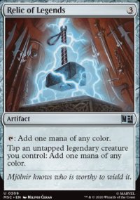 Relic of Legends - Marvel Super Heroes Commander Decks