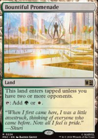 Bountiful Promenade - Marvel Super Heroes Commander Decks