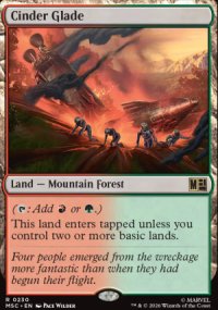 Cinder Glade - Marvel Super Heroes Commander Decks