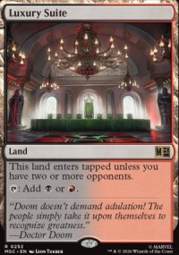 Luxury Suite - Marvel Super Heroes Commander Decks