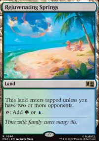 Rejuvenating Springs - Marvel Super Heroes Commander Decks