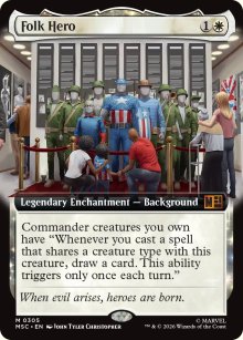 Folk Hero - Marvel Super Heroes Commander Decks