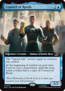 Council of Reeds - Marvel Super Heroes Commander Decks
