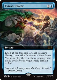 Extract Power - Marvel Super Heroes Commander Decks
