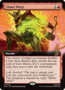 Chaos Warp - Marvel Super Heroes Commander Decks