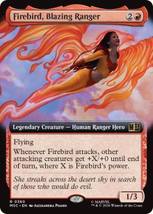 Firebird, Blazing Ranger - Marvel Super Heroes Commander Decks