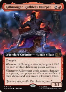 Killmonger, Ruthless Usurper - Marvel Super Heroes Commander Decks