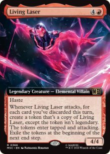 Living Laser - Marvel Super Heroes Commander Decks