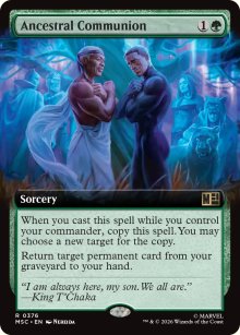 Ancestral Communion - Marvel Super Heroes Commander Decks
