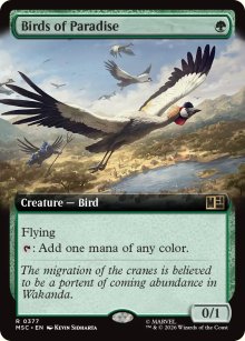Birds of Paradise - Marvel Super Heroes Commander Decks