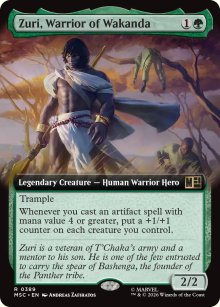 Zuri, Warrior of Wakanda - Marvel Super Heroes Commander Decks