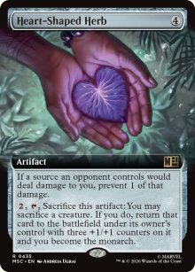 Heart-Shaped Herb - Marvel Super Heroes Commander Decks