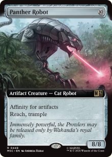 Panther Robot - Marvel Super Heroes Commander Decks