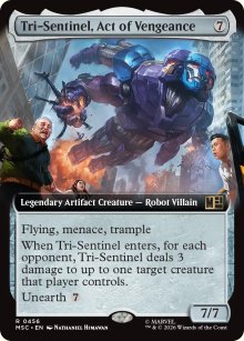 Tri-Sentinel, Act of Vengeance - Marvel Super Heroes Commander Decks