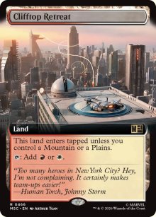 Clifftop Retreat - Marvel Super Heroes Commander Decks